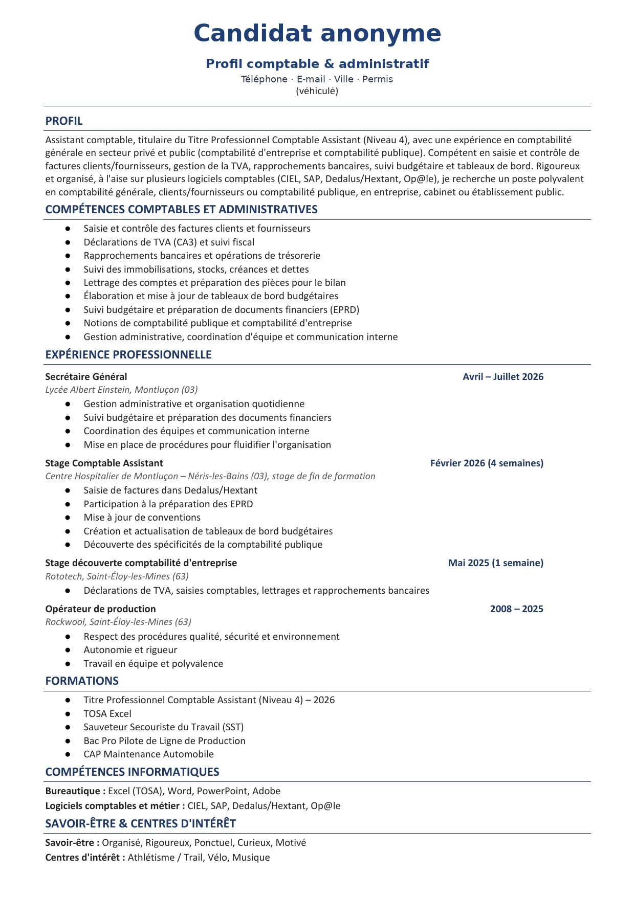 CV avant ATLOX anonymisé