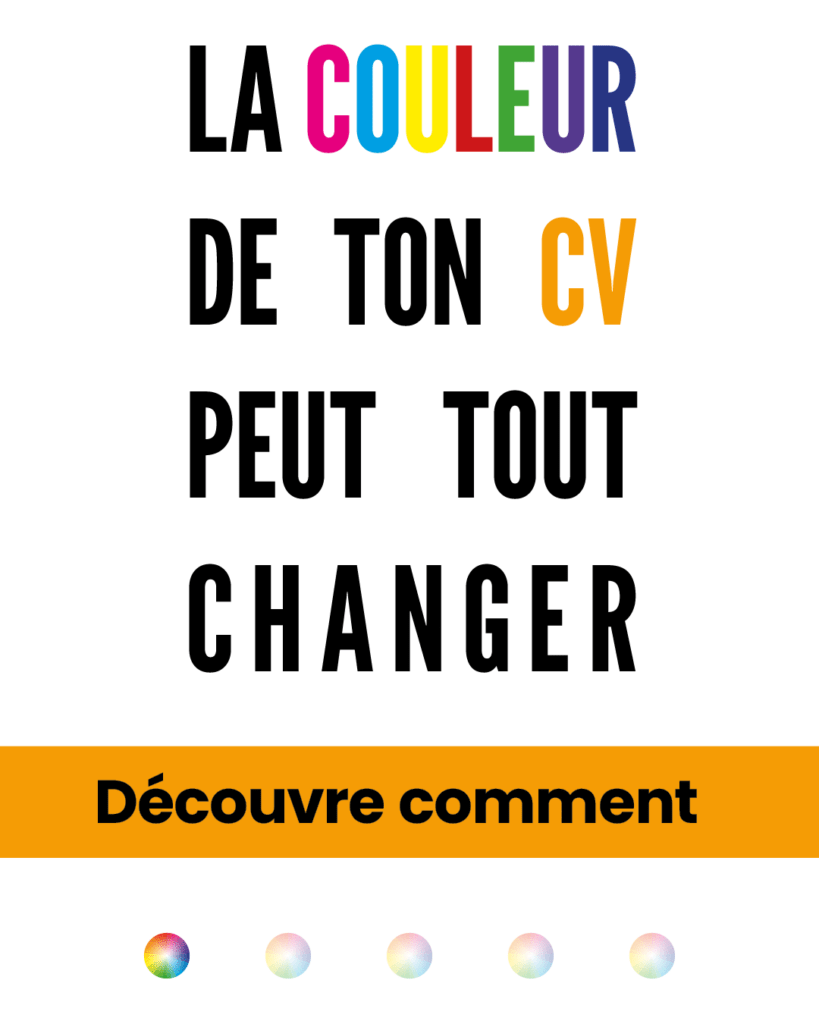 Couleur CV conseil