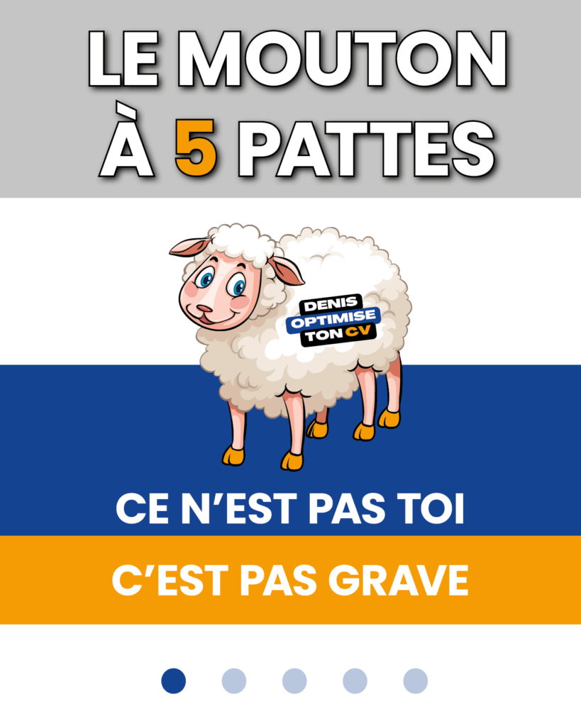 Mouton à 5 pattes